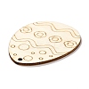 DIY Crafts Easter Egg Shape Cutouts Pendants LS-AJEW-P087-B01-08-4