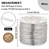 Round Aluminum Wire AW-BC0001-0.8mm-02-2