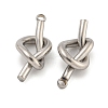 304 Stainless Steel Pendants STAS-K290-01P-2
