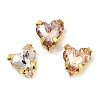 Brass Glass Rhinestone Sew on Rhinestones RGLA-B004-02G-A-1