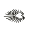 304 Stainless Steel Pendants STAS-P422-06P-2