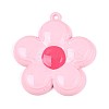 Spray Painted Alloy and Enamel Big Pendants PALLOY-T092-80F-1