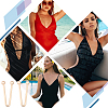 12Pcs Alloy Bikini Clips FIND-CA0009-06-6