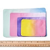 50Pcs 4 Style Two Tone Rectangle Plastic Zip Top Gift Bags OPP-FS0001-19A-1-5