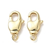 Brass Swivel Lobster Claw Clasps KK-K238-39G-M-1