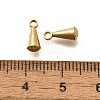 201 Stainless Steel Charms STAS-F311-01G-03-3