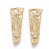 Brass Cubic Zirconia Pendants X-KK-T050-36G-NF-1