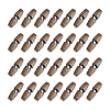 50Pcs 1-Hole Wood Buttons BUTT-UN0001-27A-1