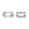 Tibetan Style Alloy Bead Frames X-TIBEB-6761-AS-FF-2