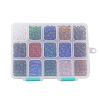 15 Colors Glass Beads GLAA-JP0002-08-2