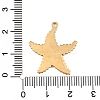 304 Stainless Steel Enamel Pendants X-STAS-Z186-14G-3