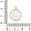Brass Micro Pave Clear Cubic Zirconia Pendants KK-A207-05G-3