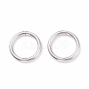 Non-Tarnish 304 Stainless Steel Closed Jump Rings X-STAS-F174-16P-1