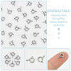 30Pcs 316 Stainless Steel Spring Ring Clasps FIND-UN0016-21-4