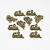 Metal Alloy Pendants PALLOY-A13039-AB-NF-1
