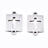 Tarnish Resistant 201 Stainless Steel Link Connectors STAS-S110-107P-1