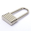 Zinc Alloy Zipper Slider PALLOY-WH0082-31B-P-1