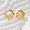 Rack Plating Brass Hoop Earrings for Women EJEW-Q770-20G-2