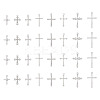 32Pcs 8 Styles Religion Themed Alloy Pendants FIND-TA0002-56-2