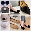 Faux Mink Fur Shoes Buckle Clip AJEW-WH0248-670D-5