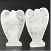 Natural Quartz Crystal Carved Healing Angel Figurines PW-WG73241-10-1