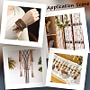 200Pcs Round Natural Wood Beads WOOD-GF0002-30A-5