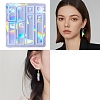 Rectangle Shape Holographic Pendant DIY Silicone Mold LS-DIY-K063-07-1