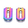 Ion Plating(IP) 201 Stainless Steel Charms STAS-S119-146-2