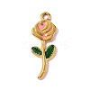 304 Stainless Steel Enamel Pendants STAS-OY019-54G-1