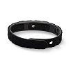 Flat Silicone Cord Bracelets BJEW-F421-01D-3