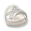 Rack Plating Brass Micro Pave Cubic Zirconia Pendants KK-I722-04P-X-2