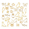 Fashewelry 32Pcs 16 Styles Alloy Pendants FIND-FW0001-15-2