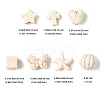 140Pcs 7 Styles Synthetic Howlite Beads G-FP0001-09-7
