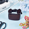 1Pc Vintage Punk Rock Style Wide Leather Cord Wristband Bracelets for Unisex BJEW-CL0001-17B-4