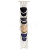 1Pc Cotton with Wood Wall Hat Hanger ODIS-PH0001-77-1