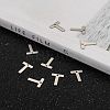 304 Stainless Steel Letter Charms STAS-O072-T-6