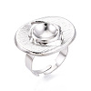 Adjustable 304 Stainless Steel Ring Components STAS-T066-73P-1