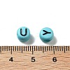 Opaque Acrylic Beads OACR-R005-02F-3