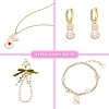 50Pcs 10 Styles Alloy Enamel Pendants ENAM-CJ0003-27-7