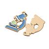 Chemistry Theme Alloy Enamel Pendants ENAM-V002-01D-KCG-2