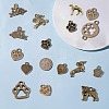 Tibetan Style Alloy Pendants TIBEP-SC0001-87-5