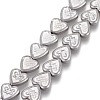 Non-magnetic Synthetic Hematite Beads Strands G-O191-05H-1