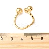 304 Stainless Steel Round Cuff Rings for Women RJEW-A063-01B-G-5