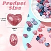 50Pcs Opaque Acrylic Beads OACR-YW0003-11D-3