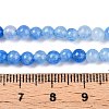 Dyed Natural White Jade Beads Strands G-T140-4mm-A08-5