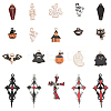 40Pcs 20 Style Alloy Enamel Charms ENAM-CA0001-48-RS-1