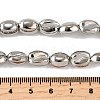 Electroplate Glass Beads Strands EGLA-V001-04D-4