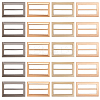 20Pcs 4 Colors Alloy Belt Buckles FIND-CL0001-36B-1