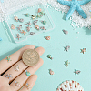 32Pcs 8 Styles Alloy Enamel Cabochons DIY-CP0011-23-3