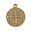 Tibetan Style Alloy Pendants TIBEB-A9489-AG-LF-2